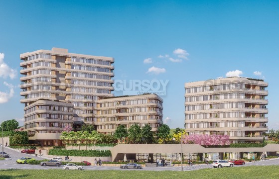 Строящийся масштабный комплекс в районе Аташехир, 73 м2-250 м2 в Турции - фото 1