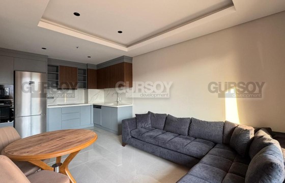 Стильная квартира 1+1  в качественном комплексе в районе Оба в Турции - фото 10