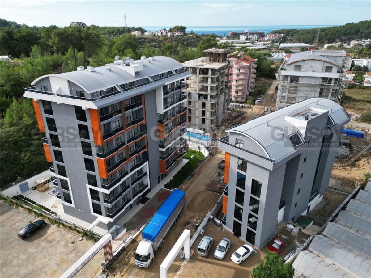 Двухкомнатная квартира 50 м2 в новом комплексе. Авсаллар, Алания. в Турции - фото 1