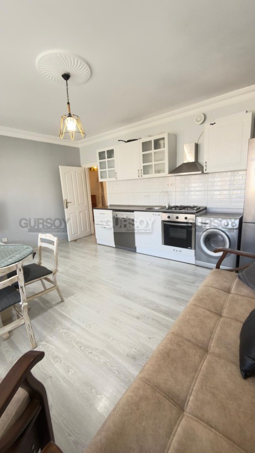 Меблированная квартира в доме с бассейном рядом с песчаным пляжем в Турции - фото 1 Меблированная квартира в доме с бассейном рядом с песчаным пляжем в Турции - фото 1