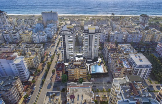 Современная квартира 2+1 с панорамным видом на море в Махмутларе в Турции - фото 1