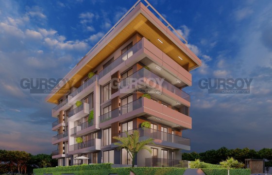 Квартира в элитном комплексе в 450 метрах от моря — гражданство Турции в подарок в Турции - фото 1