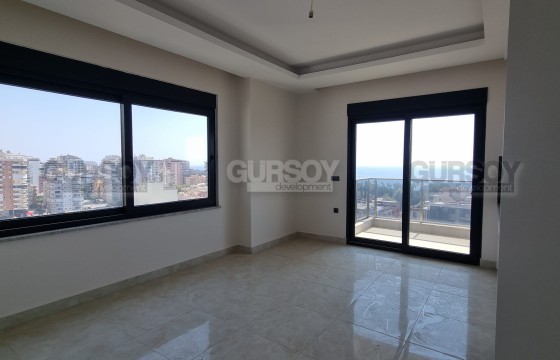 Новая квартира 2+1 с видом на море в центре района Махмутлар в Турции - фото 1