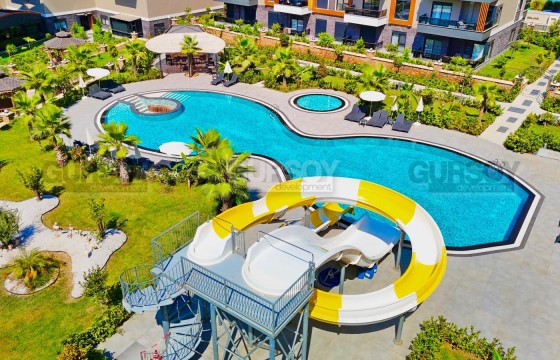 Квартира 1+1 в Алании, район Оба в Турции - фото 1