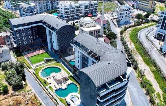 Дуплекс 3+1 с видом на море в Каргыджаке — 200 м до пляжа в Турции - фото 1