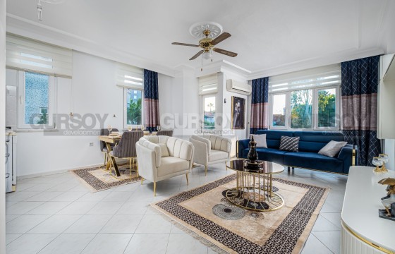 Стильная квартира 2+1 в 100 м от моря в районе Оба по выгодной цене, 90 м2 в Турции - фото 8