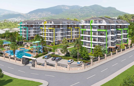 Проект премиум класса с гарантированным доходом 30% в районе Оба. Квартиры от 52 до 184 кв.м. в Турции - фото 4