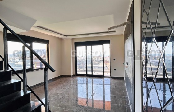 Дуплекс с панорамным видом в новом комплексе на Клеопатре всего в 500 м от пляжа в Турции - фото 6