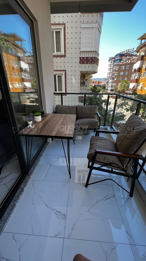 Меблированная квартира 1+1 в новом комплексе в центре Алании, 52 м2 в Турции - фото 1