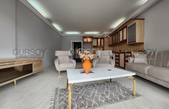 Меблированная квартира 2+1 в 400 метрах от пляжа Клеопатра, 110 м2 в Турции - фото 5