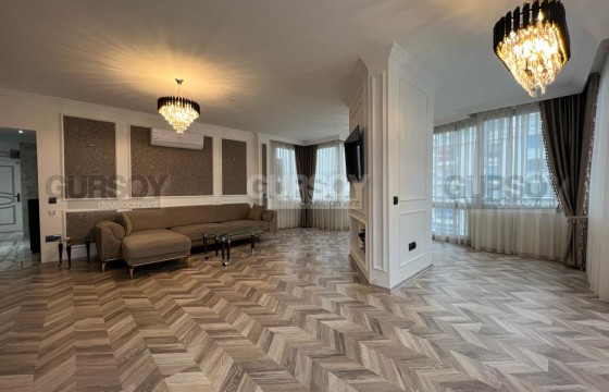 Шикарная квартира 1+1,120м2  с  видом  на море в Махмутларе. До моря 100м. в Турции - фото 2