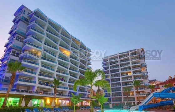 Уютная меблированная квартира 2+1 в шикарном жилом комплексе в Джикджилли, 110 м2 в Турции - фото 5