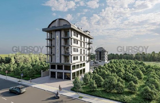 Новый инвестиционный проект в самом центре района Оба, 65 м2-156 м2 в Турции - фото 2