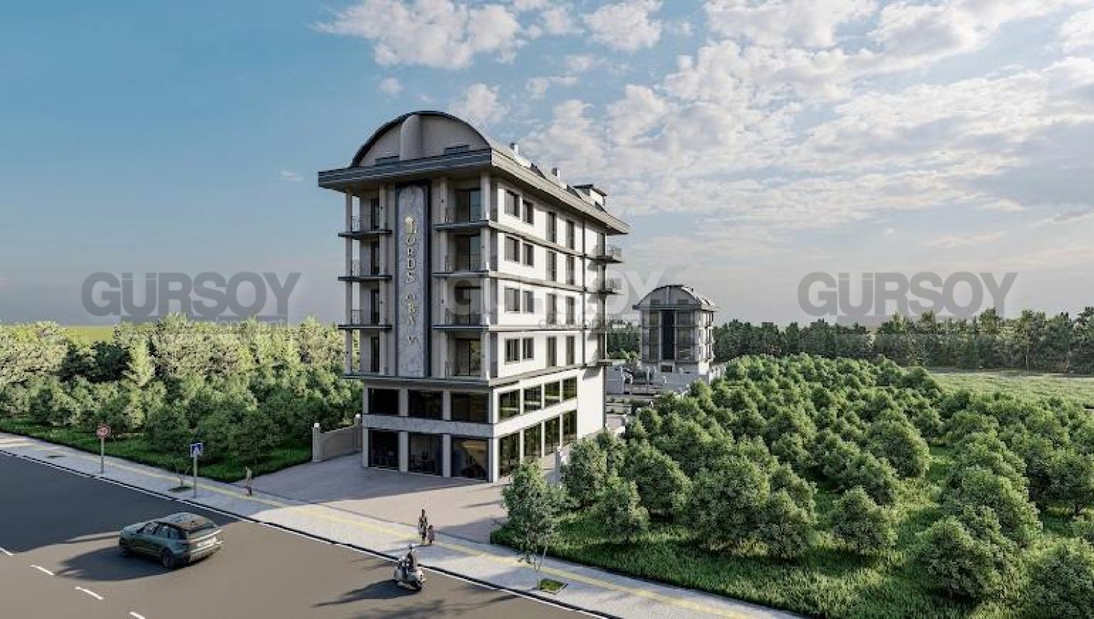 Новый инвестиционный проект в самом центре района Оба, 65 м2-156 м2 в Турции - фото 1