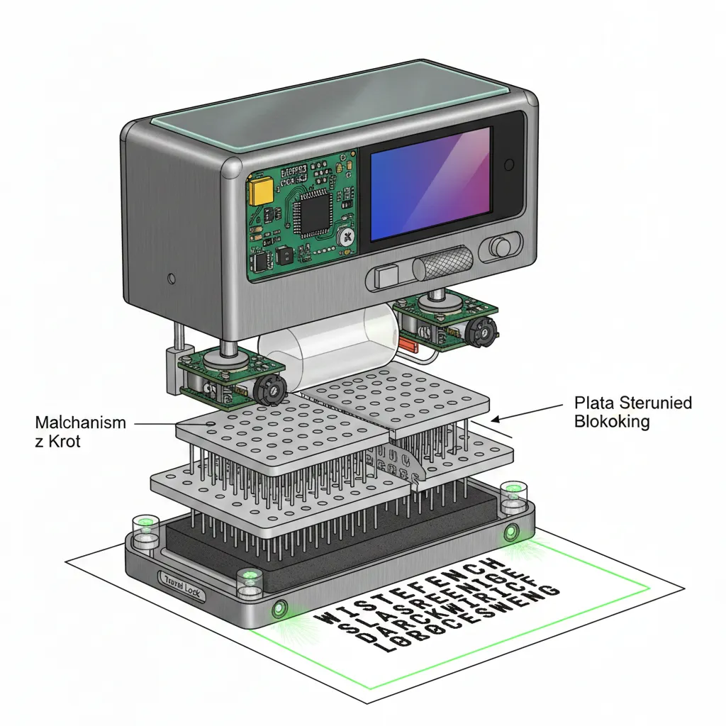Sprzedam zautomatyzowaną pieczątkę biurową 