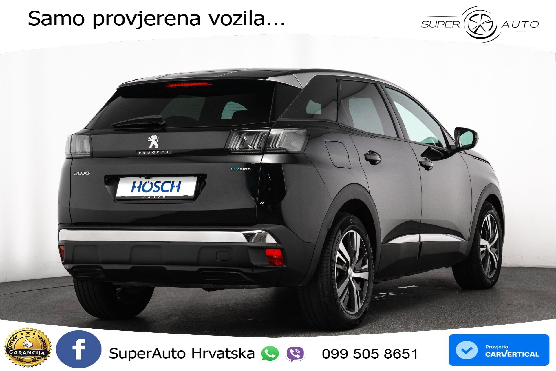 Peugeot 3008 SUV Aut. Allure 179 KS, KAM+VIRT+NAVI