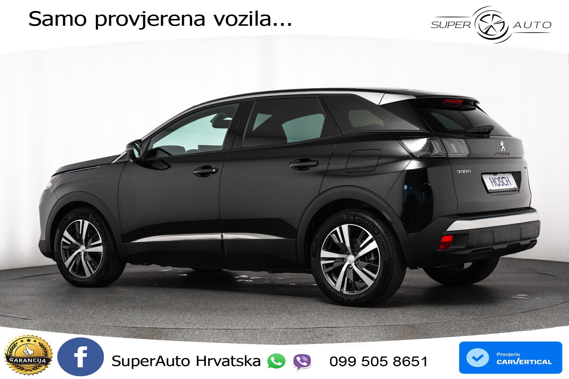 Peugeot 3008 SUV Aut. Allure 179 KS, KAM+VIRT+NAVI