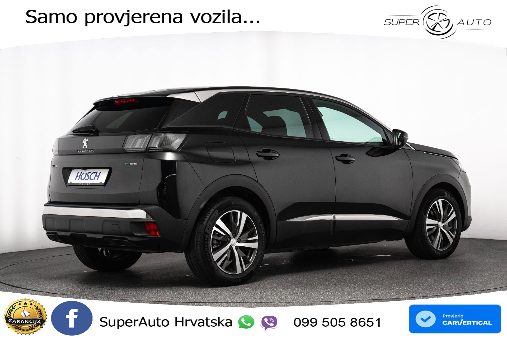 Peugeot 3008 SUV Aut. Allure 179 KS, KAM+VIRT+NAVI