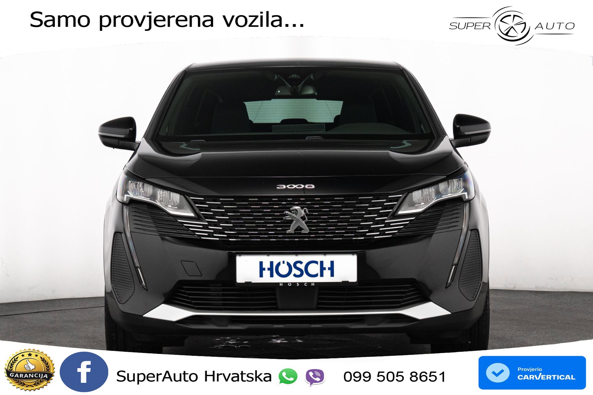 Peugeot 3008 SUV Aut. Allure 179 KS, KAM+VIRT+NAVI