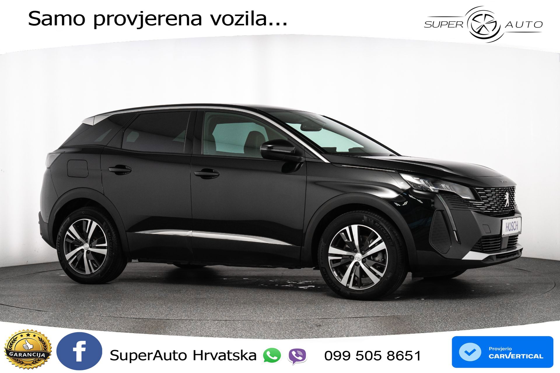 Peugeot 3008 SUV Aut. Allure 179 KS, KAM+VIRT+NAVI