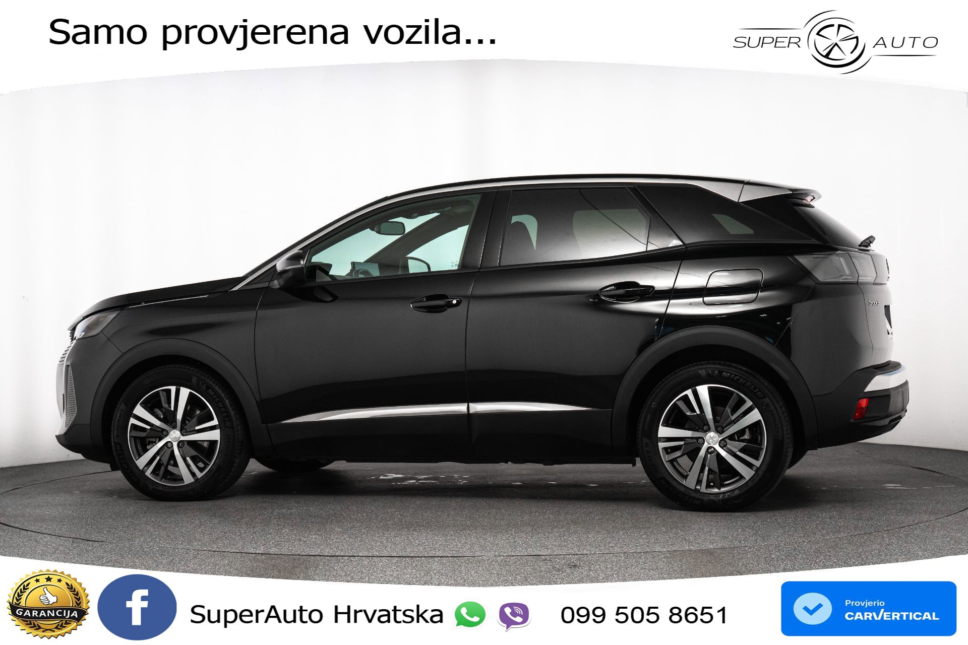 Peugeot 3008 SUV Aut. Allure 179 KS, KAM+VIRT+NAVI