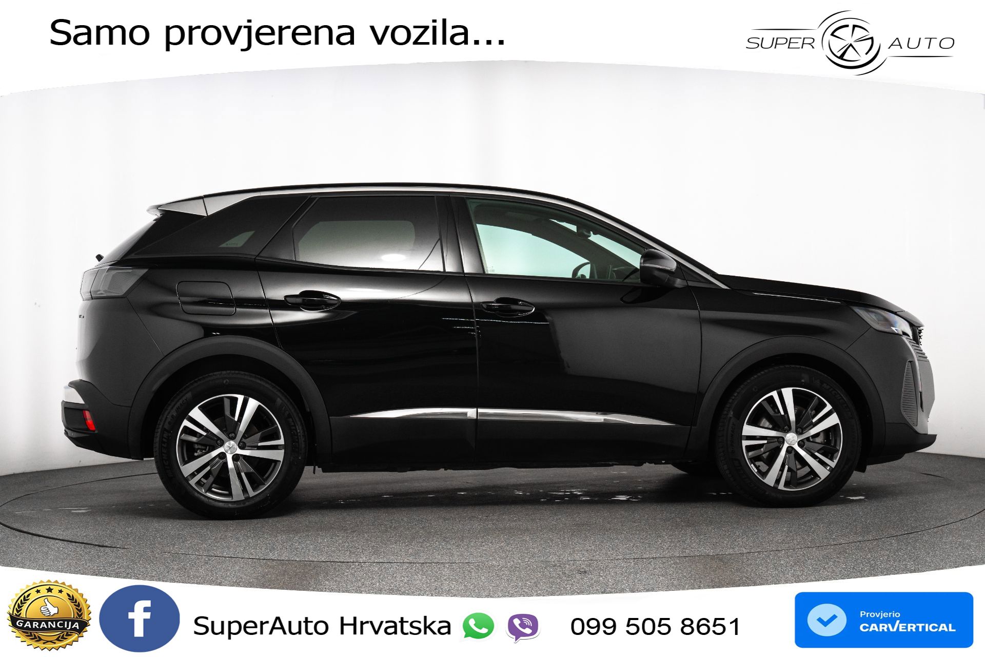 Peugeot 3008 SUV Aut. Allure 179 KS, KAM+VIRT+NAVI