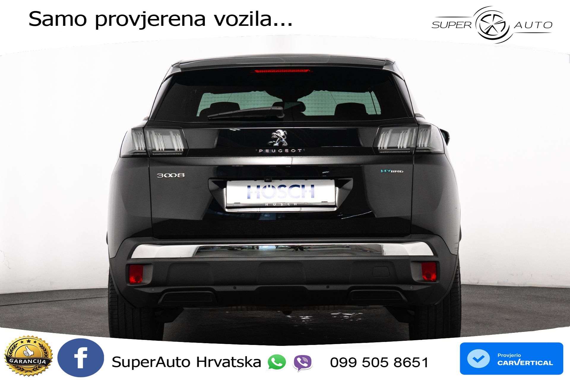Peugeot 3008 SUV Aut. Allure 179 KS, KAM+VIRT+NAVI