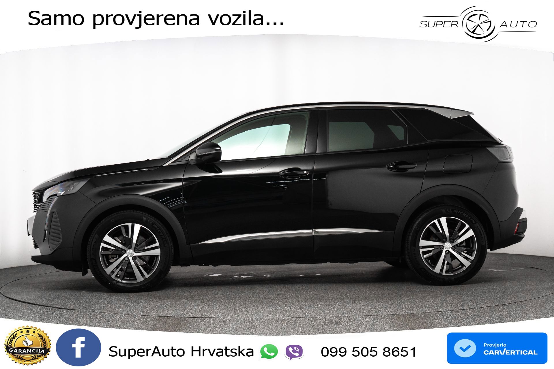 Peugeot 3008 SUV Aut. Allure 179 KS, KAM+VIRT+NAVI