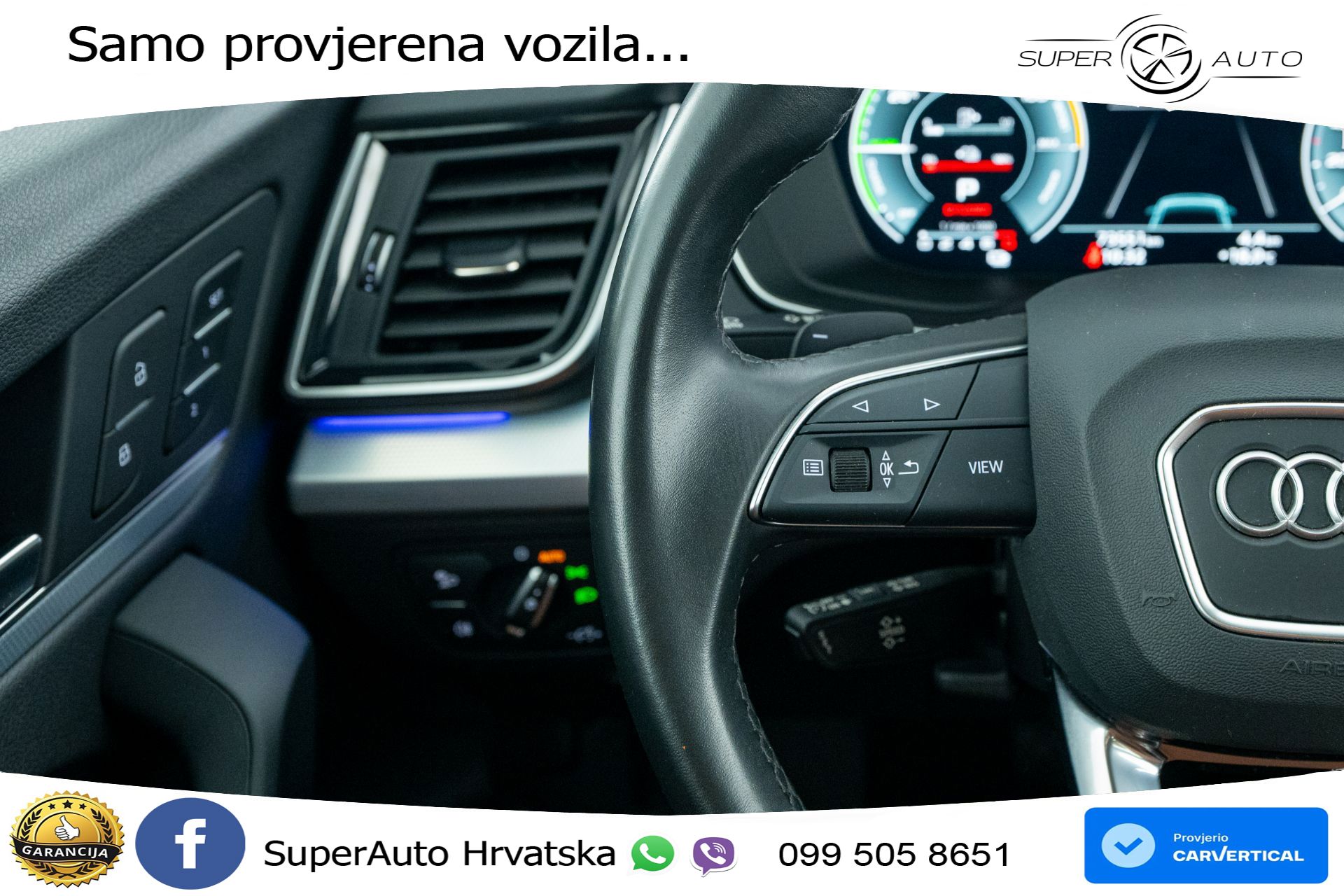 Audi Q5 50 TFSIe quattro S tronic Advanced 299 KS, KAM+GR SJED+HEAD+VIRT