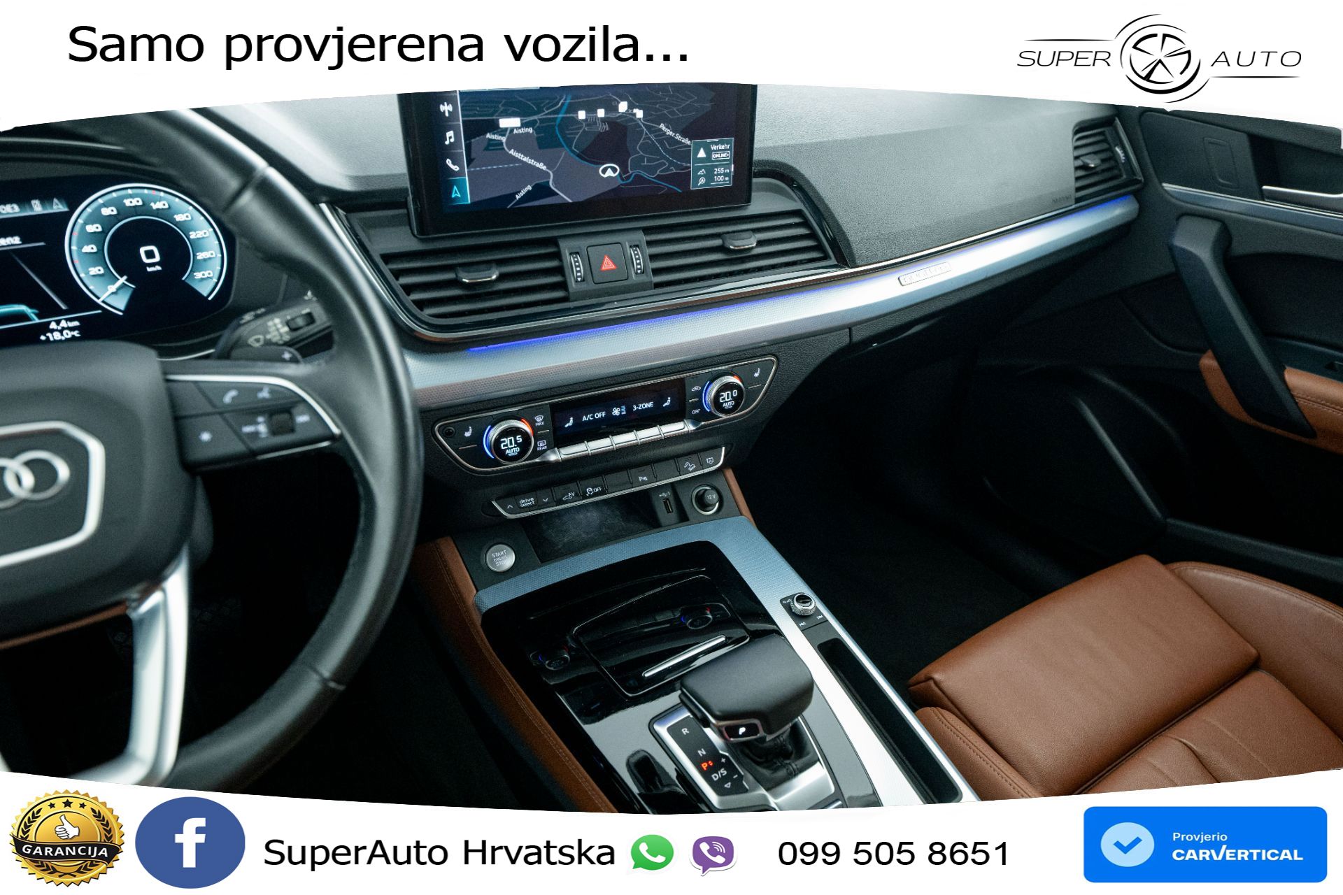 Audi Q5 50 TFSIe quattro S tronic Advanced 299 KS, KAM+GR SJED+HEAD+VIRT