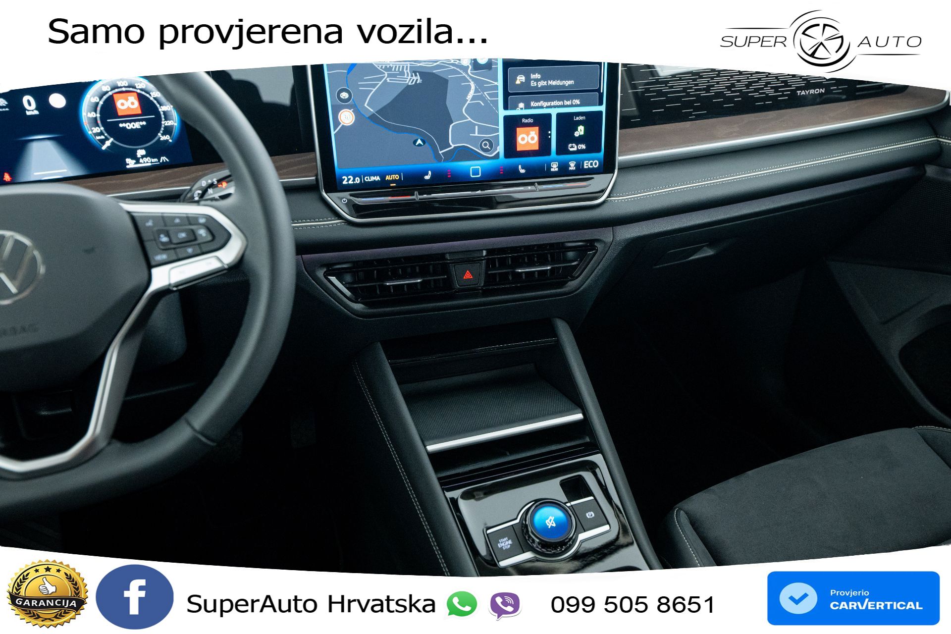 VW Tayron 1.5 TSI DSG Elegance 204 KS, MATRIX+ACC+GR SJED+360+VIRT+PDC