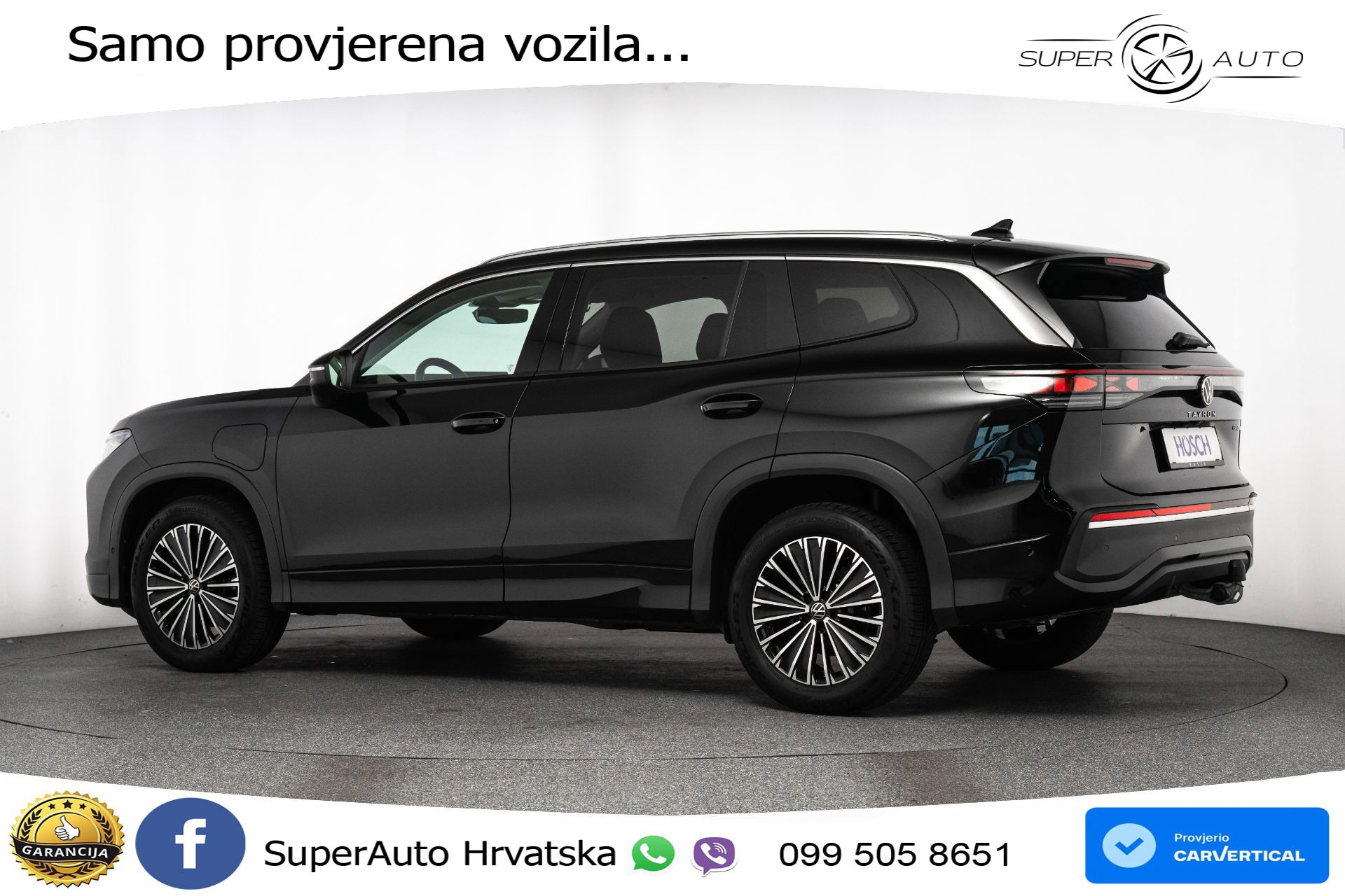 VW Tayron 1.5 TSI DSG Elegance 204 KS, MATRIX+ACC+GR SJED+360+MASAŽA