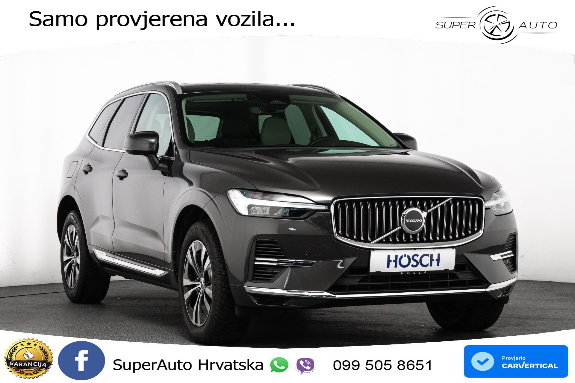 Volvo XC60 2.0 T6 AWD Recharge Core 398 KS, LED+TEM+PANO+KAM+VIRT+PDC