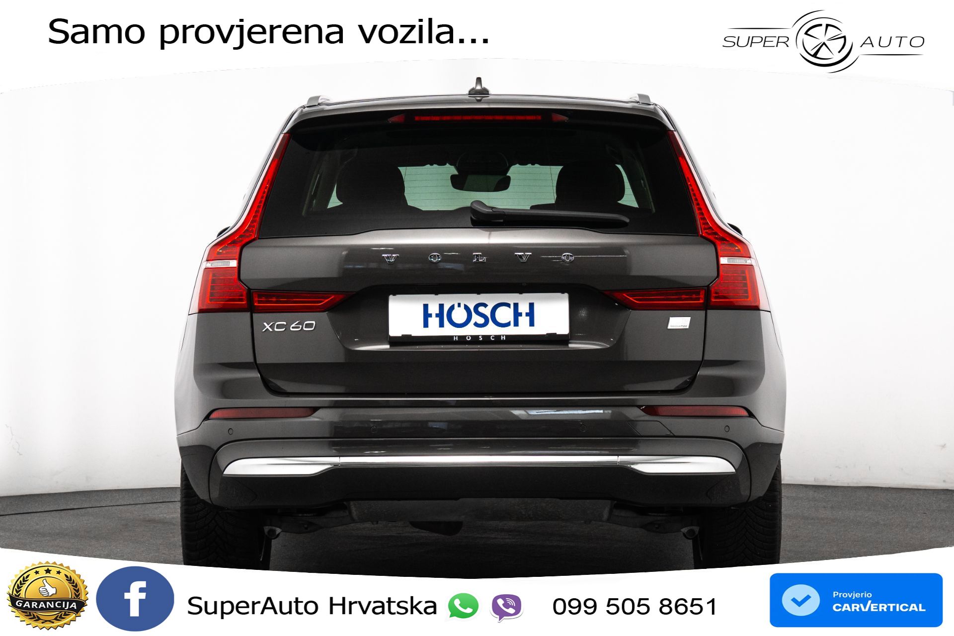 Volvo XC60 2.0 T6 AWD Recharge Core 398 KS, LED+TEM+PANO+KAM+VIRT+PDC