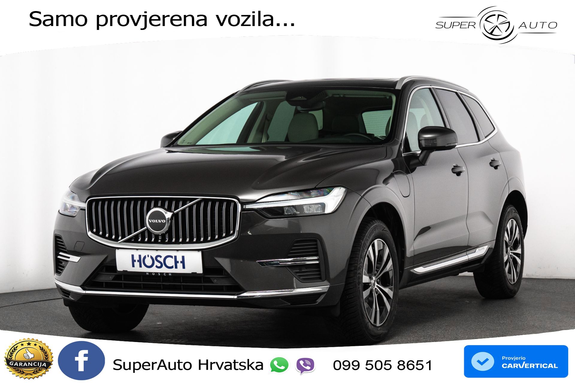Volvo XC60 2.0 T6 AWD Recharge Core 398 KS, LED+TEM+PANO+KAM+VIRT+PDC