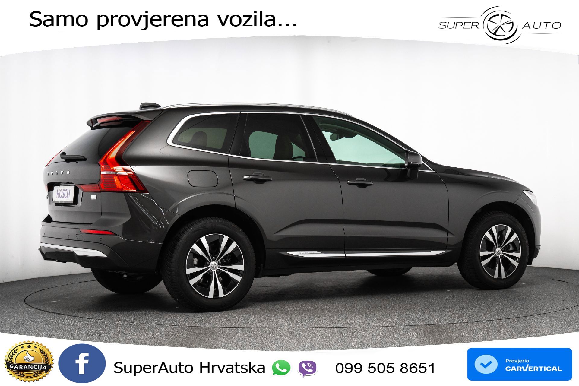 Volvo XC60 2.0 T6 AWD Recharge Core 398 KS, LED+TEM+PANO+KAM+VIRT+PDC