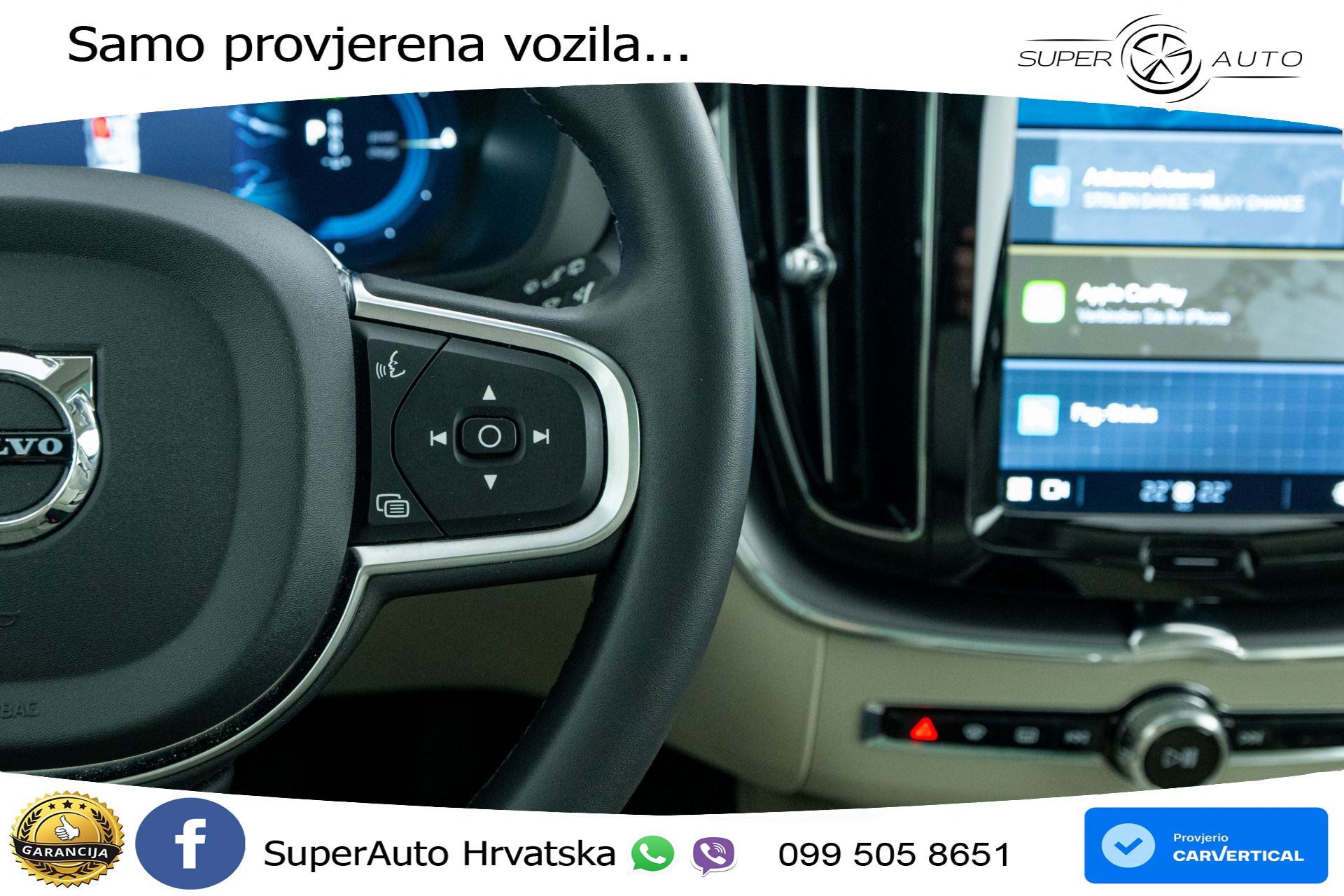 Volvo XC60 2.0 T6 AWD Recharge Core 398 KS, LED+TEM+PANO+KAM+VIRT+PDC