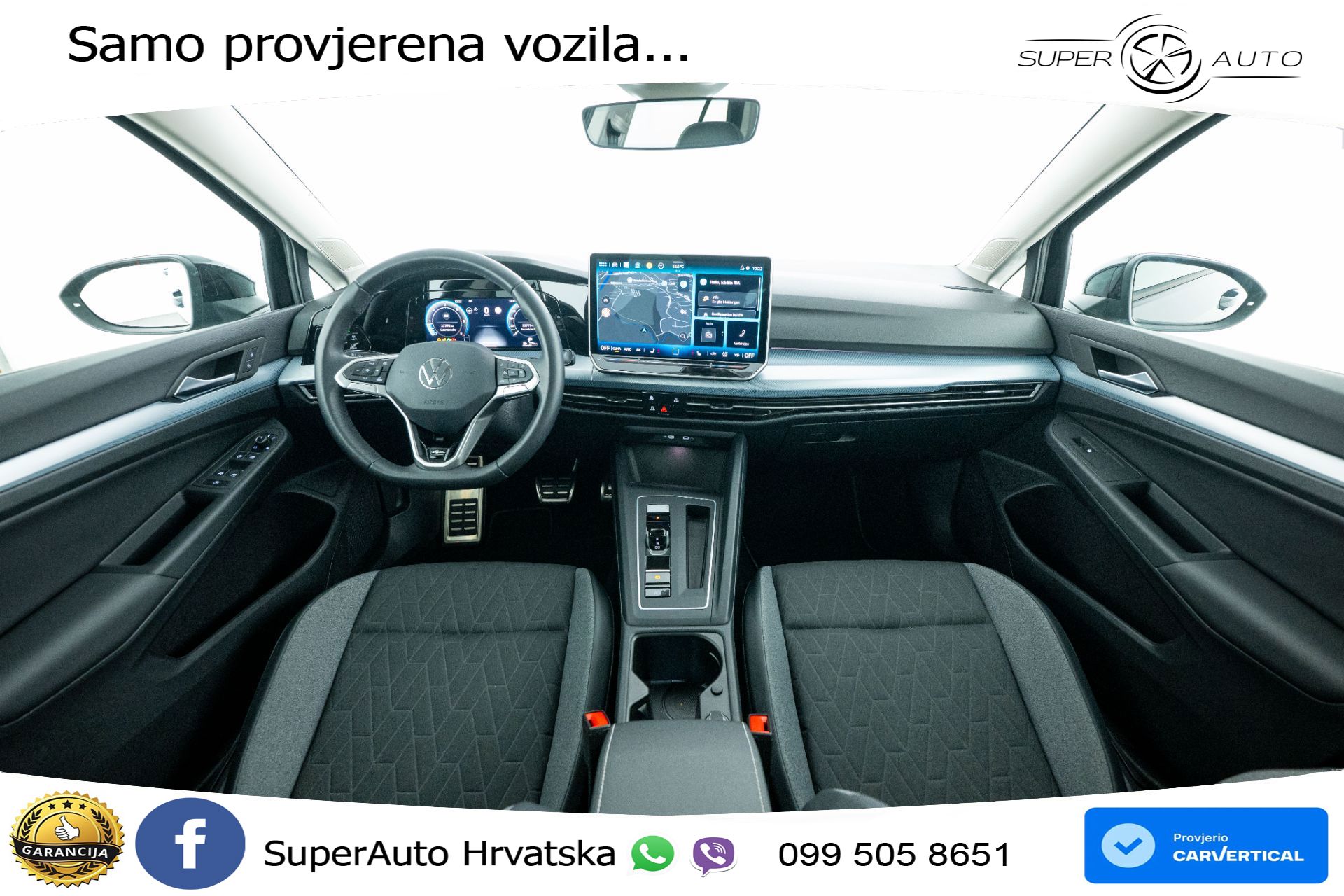 VW Golf 8 2.0 TDI DSG Life 150 KS, LED+ACC+GR SJED+KAM+VIRT+PDC
