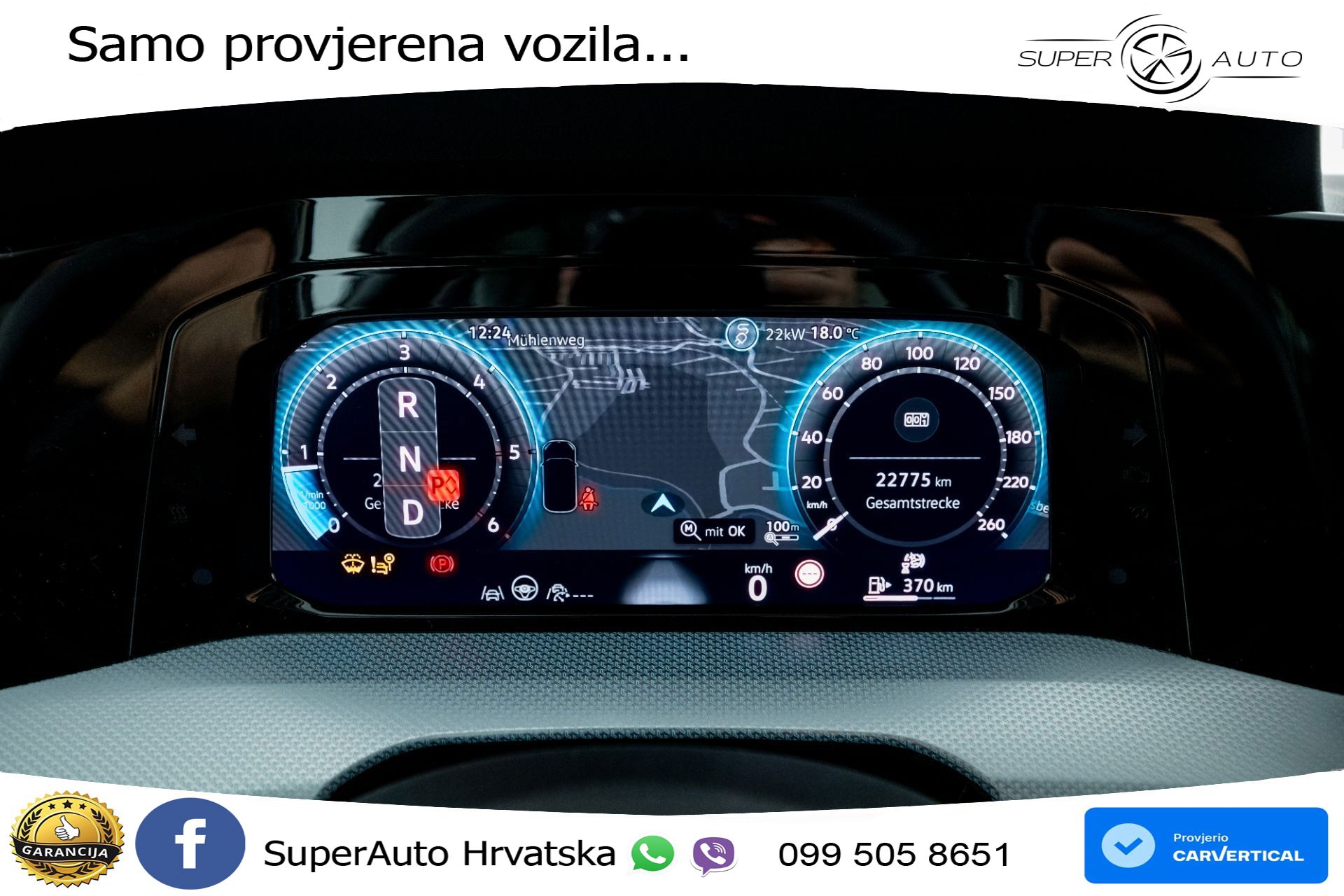 VW Golf 8 2.0 TDI DSG Life 150 KS, LED+ACC+GR SJED+KAM+VIRT+PDC