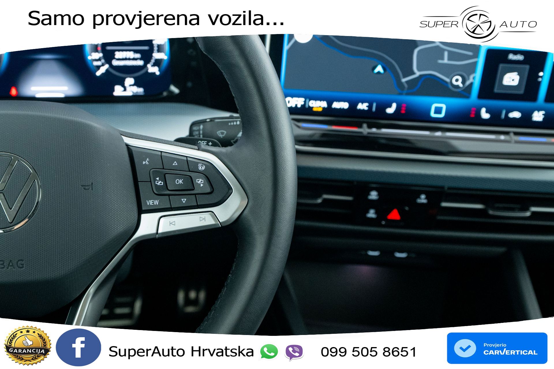 VW Golf 8 2.0 TDI DSG Life 150 KS, LED+ACC+GR SJED+KAM+VIRT+PDC