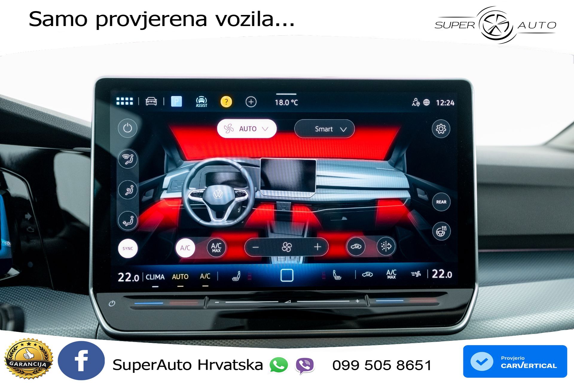 VW Golf 8 2.0 TDI DSG Life 150 KS, LED+ACC+GR SJED+KAM+VIRT+PDC