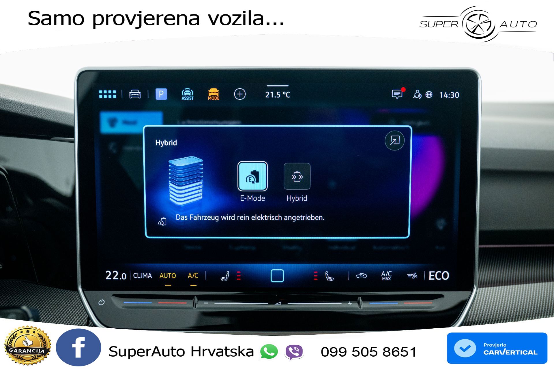 VW Golf 8 GTE 1.5 DSG 272 KS, MATRIX+ACC+GR SJED+360+VIRT