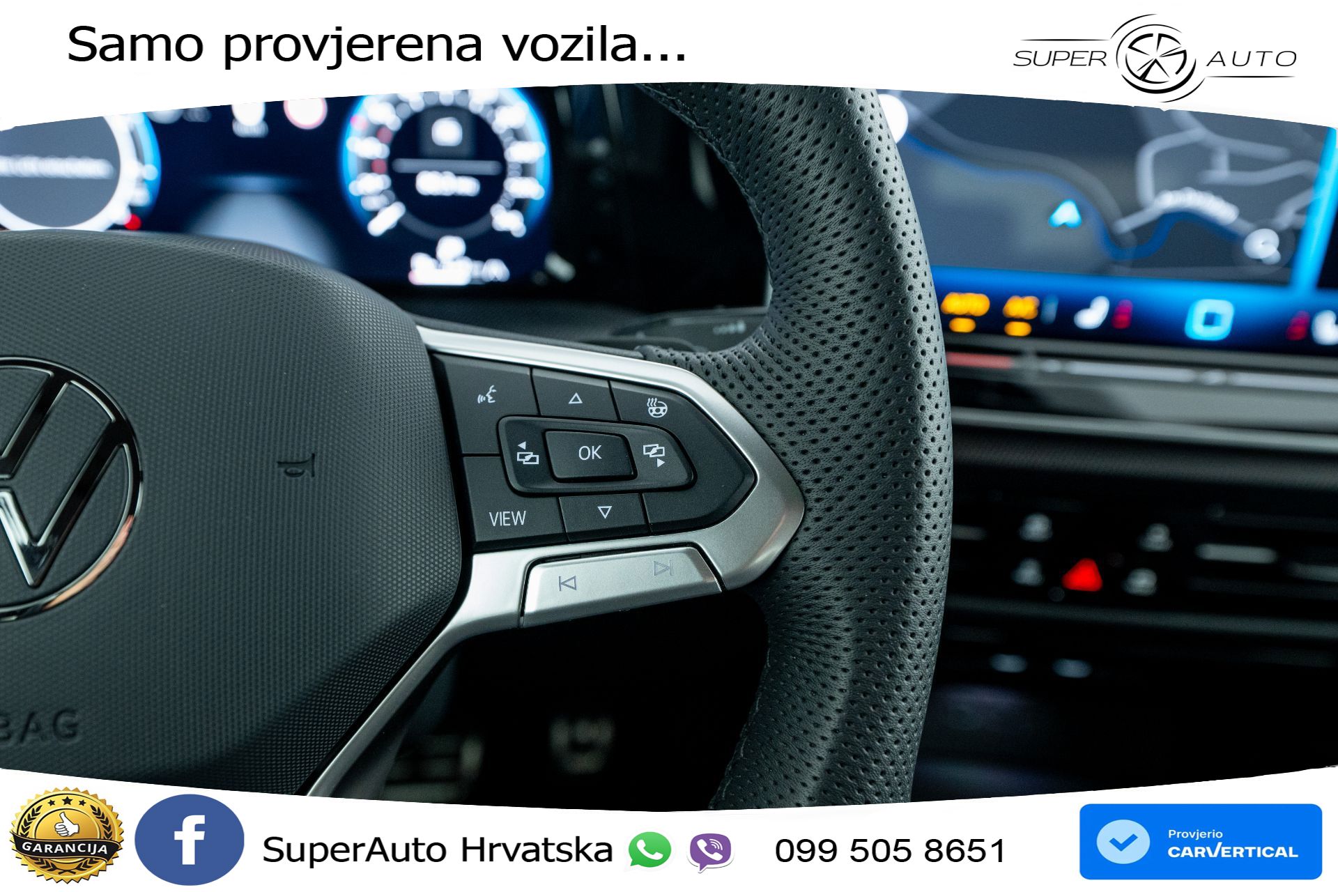 VW Golf 8 GTE 1.5 DSG 272 KS, MATRIX+ACC+GR SJED+360+VIRT