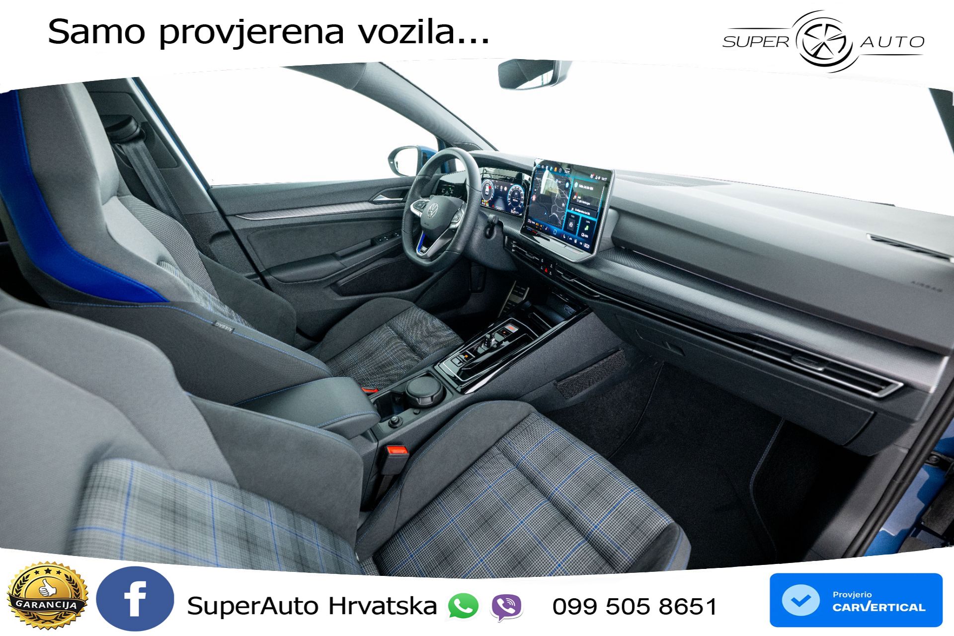 VW Golf 8 GTE 1.5 DSG 272 KS, MATRIX+ACC+GR SJED+360+VIRT