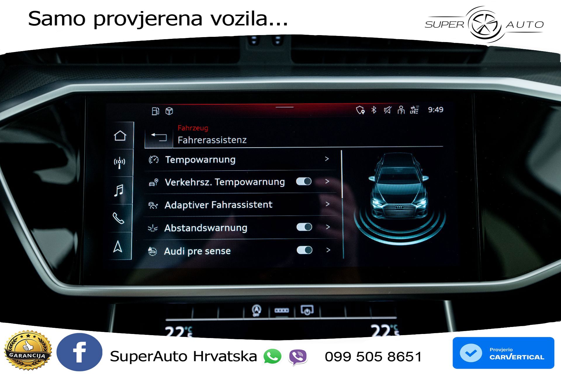Audi A6 Avant 40 TDI quattro S tronic Advanced 204 KS, LED+ACC+GR SJED+KAM+VIRT