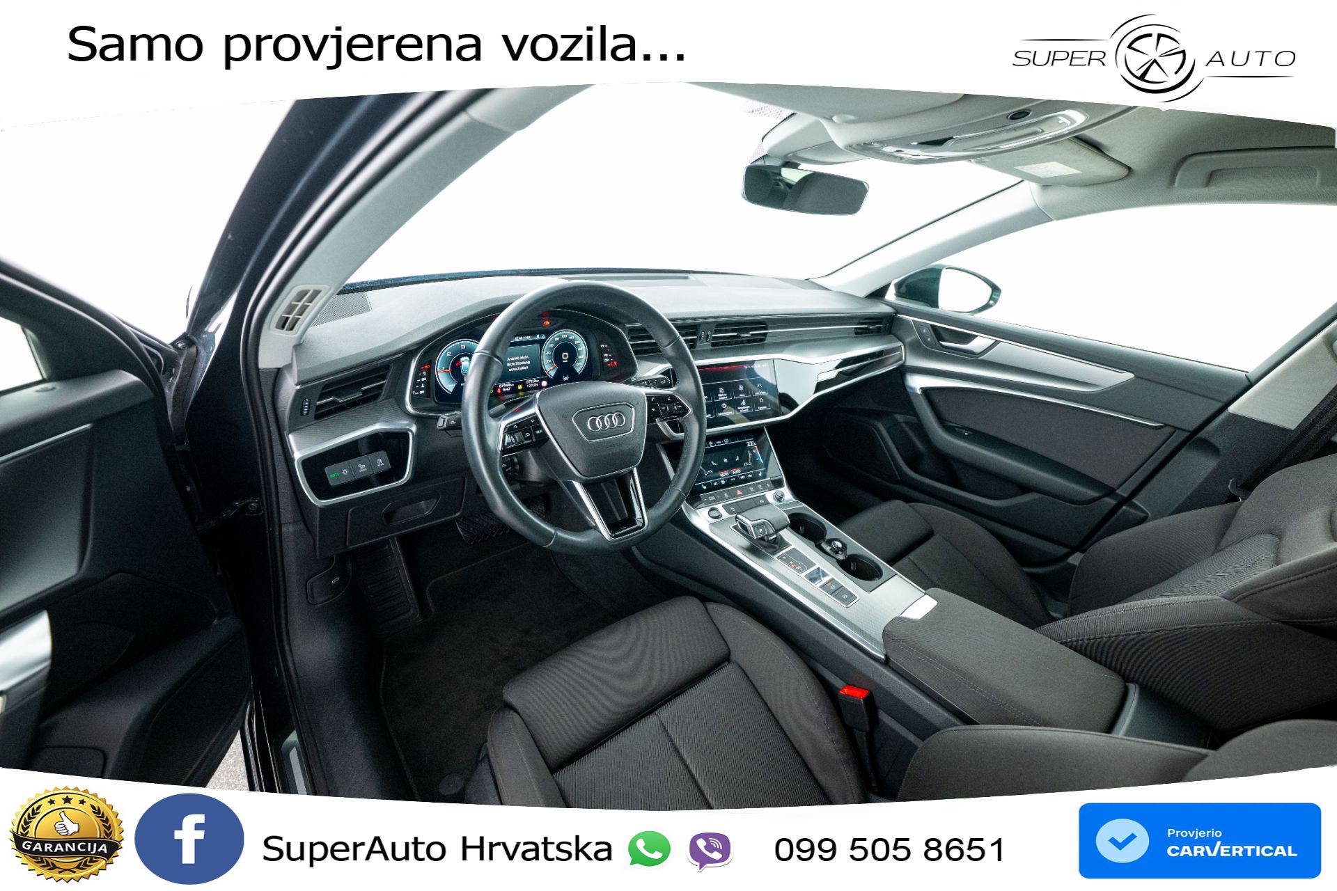 Audi A6 Avant 40 TDI quattro S tronic Advanced 204 KS, LED+ACC+GR SJED+KAM+VIRT
