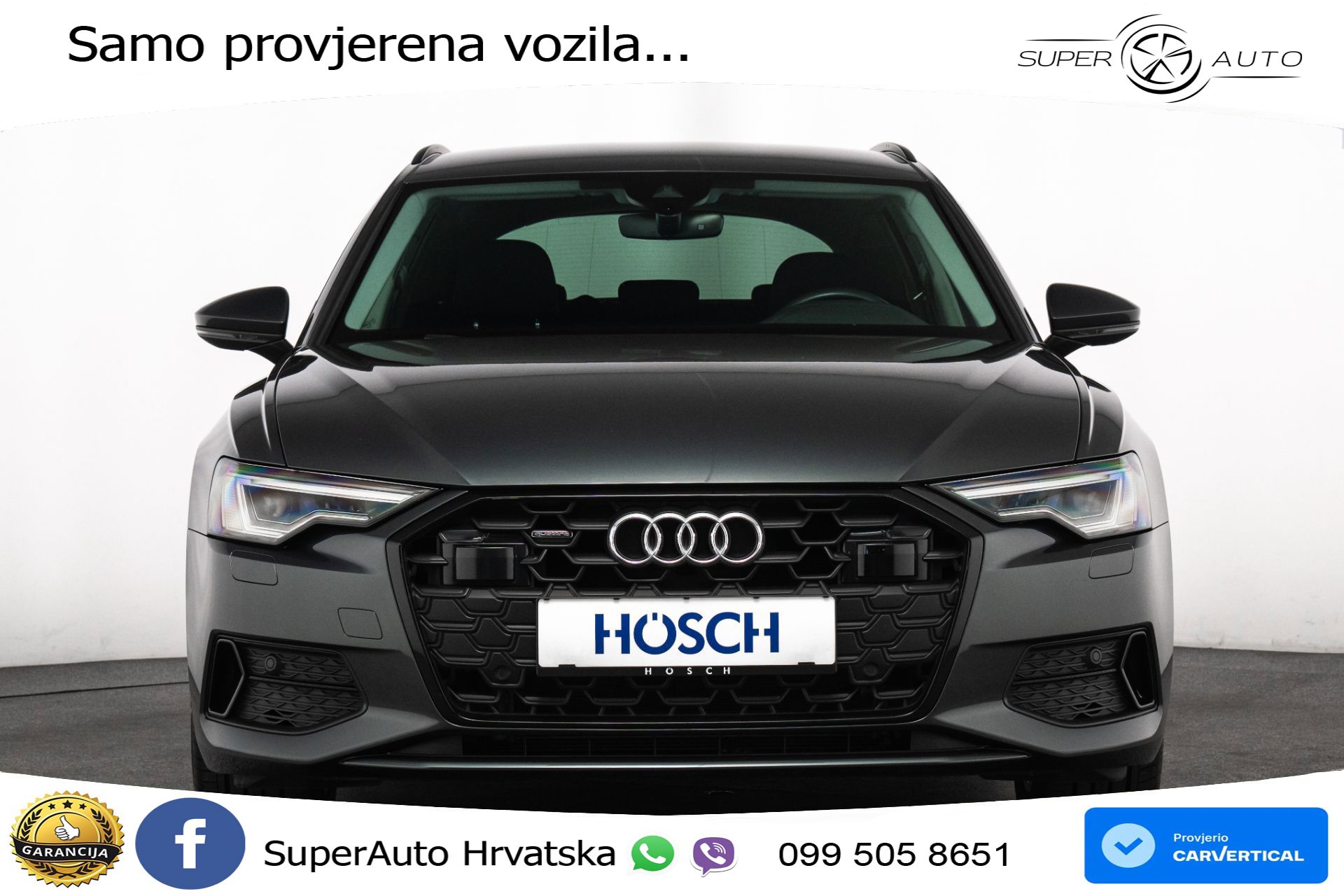 Audi A6 Avant 40 TDI quattro S tronic Advanced 204 KS, LED+ACC+GR SJED+KAM+VIRT