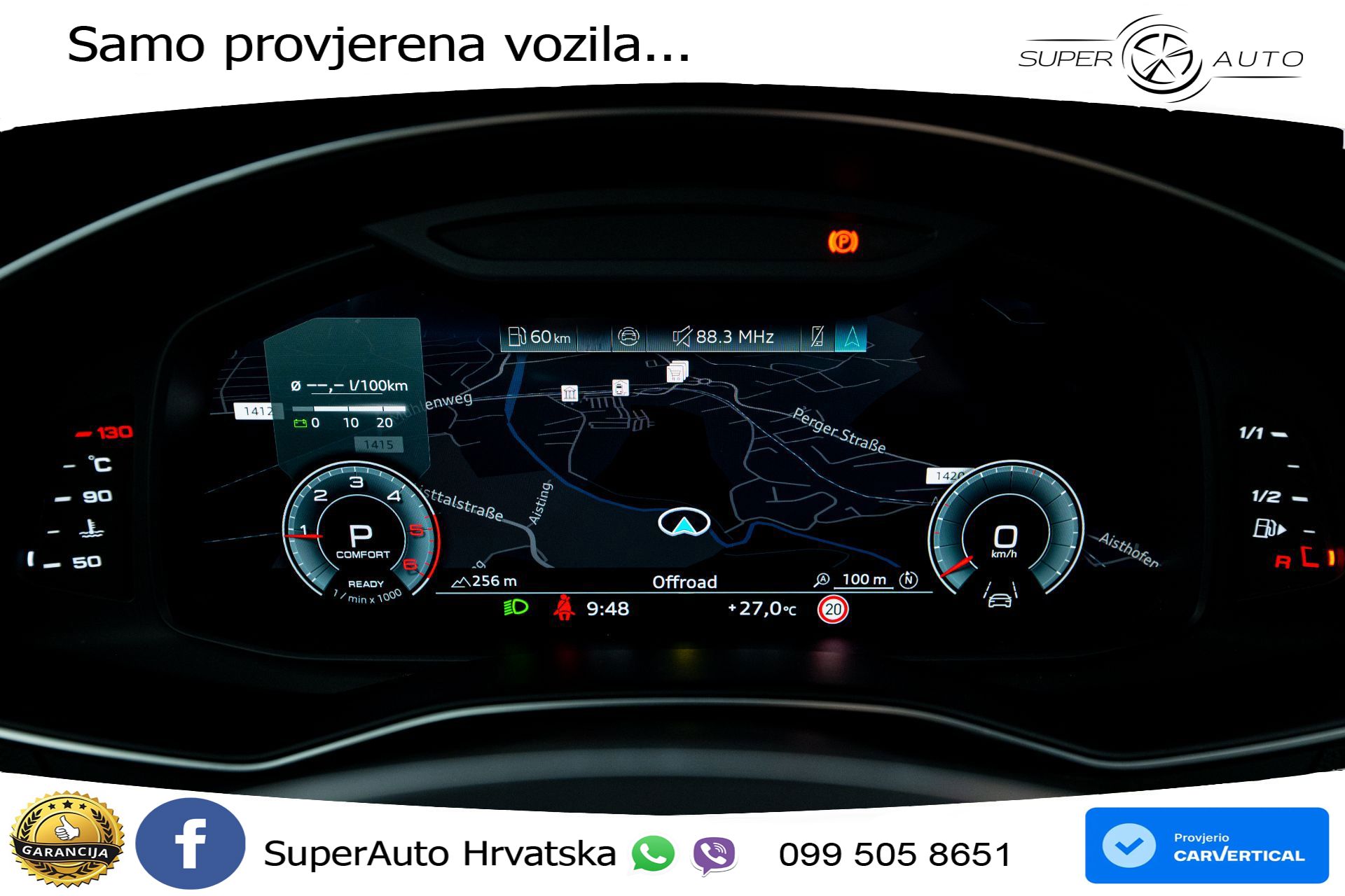 Audi A6 Avant 40 TDI quattro S tronic Advanced 204 KS, LED+ACC+GR SJED+KAM+VIRT