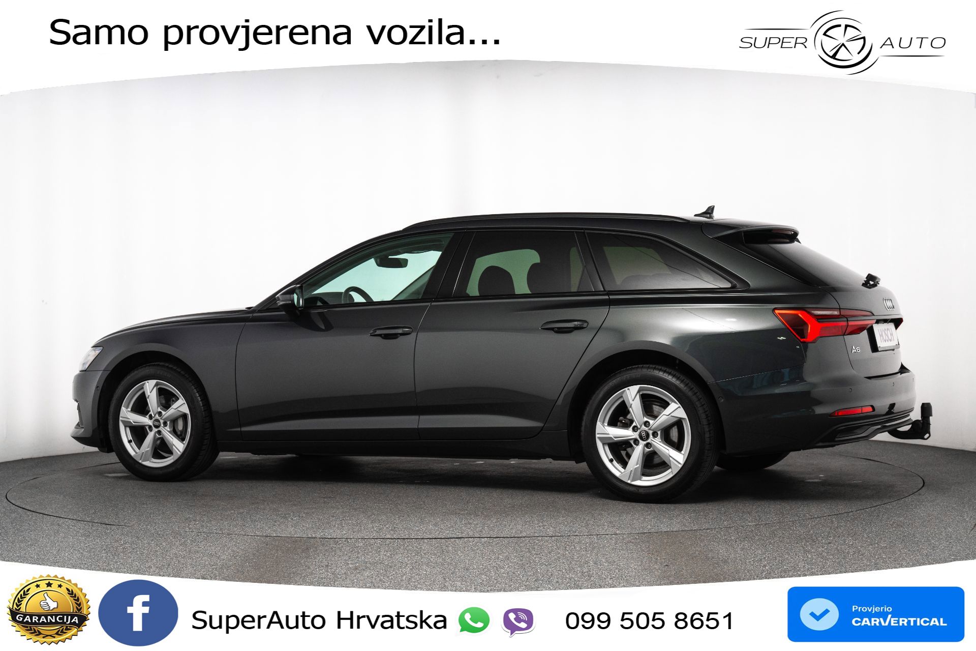 Audi A6 Avant 40 TDI quattro S tronic Advanced 204 KS, LED+ACC+GR SJED+KAM+VIRT