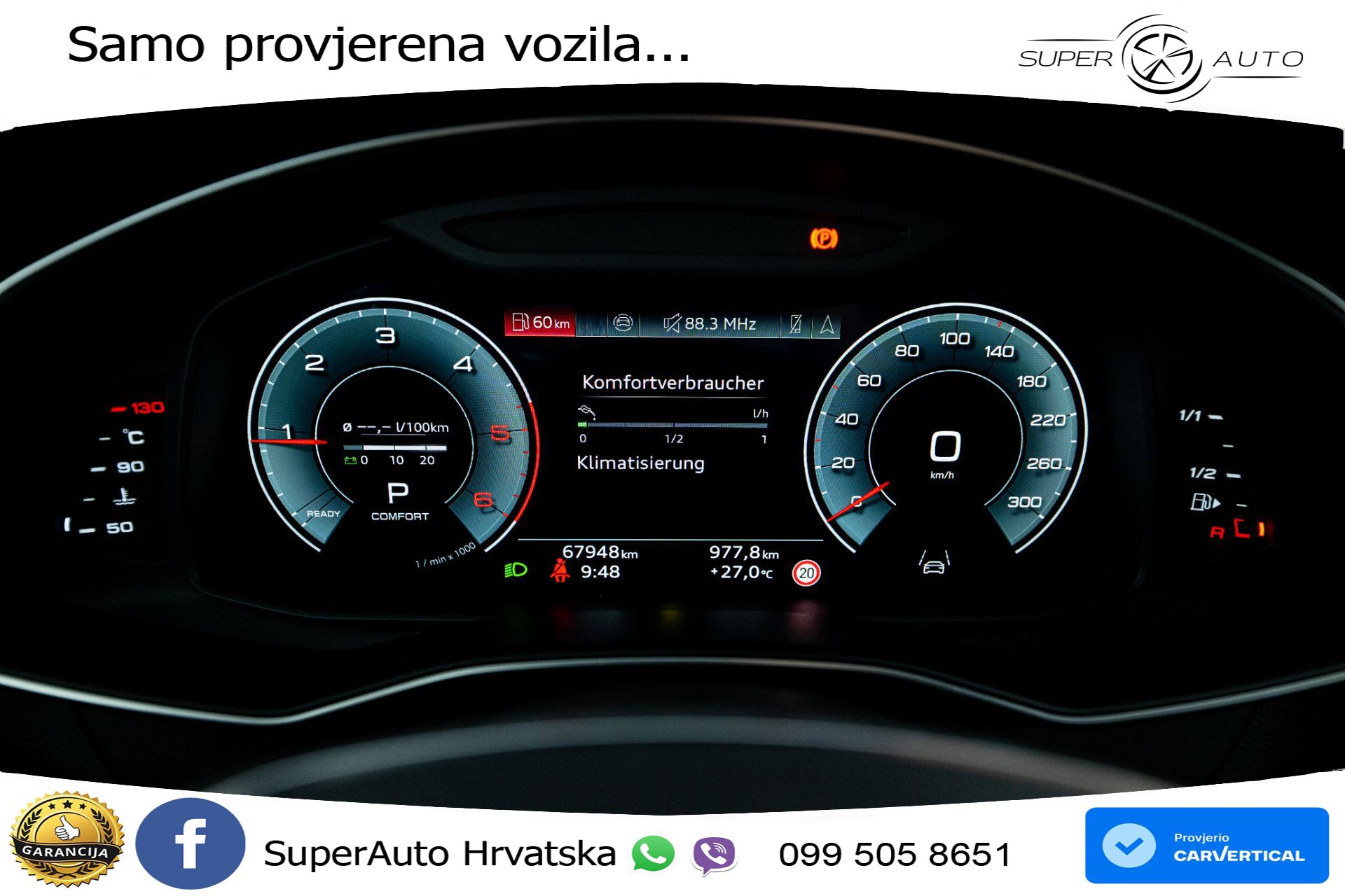 Audi A6 Avant 40 TDI quattro S tronic Advanced 204 KS, LED+ACC+GR SJED+KAM+VIRT